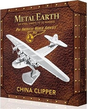 Metal Earth 3D puzzle Pan American World Airways: China Clipper (deluxe sada)