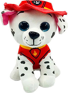 Plush Labková patrola Psík hasič Marshall 23 cm