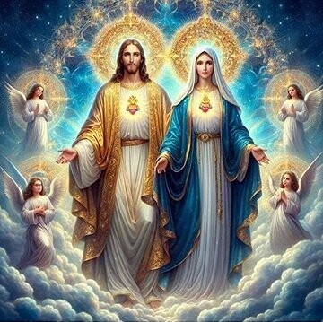 Norimpex Ježiš a Panna Mária 30 × 40 cm