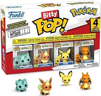 Funko Pop! Pokémon Bitty 4 Pack Series 3 2,5 cm