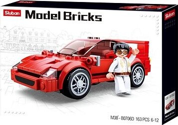 Sluban Model Bricks M38-B0706D Taliansky športiak