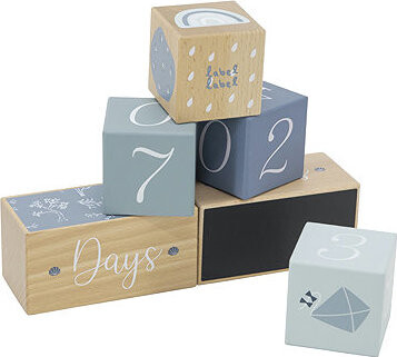 Label Label Míľnikové kocky Blue