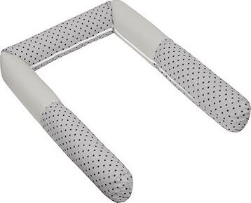 Bellatex valec do postele 323/901, hviezdičky sivé, 16 × 280 cm