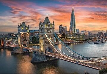 Clementoni Londýn za súmraku 1500 dielikov