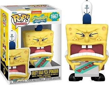 Funko Pop! Spongebob Squarepants Spongebob with Pizza 1667