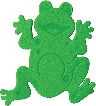 Spirella protišmykové prísavky v tvare žabičiek, zelené 6 ks