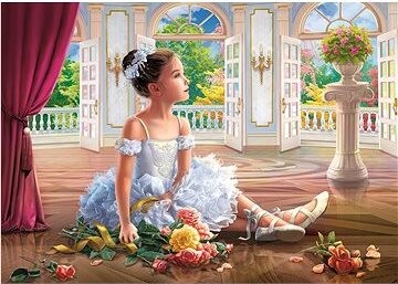 Trefl Puzzle Malá balerína 500 dielikov
