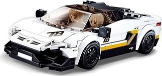 Sluban – Model Bricks M38-B0957 Biely taliansky športiak