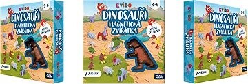 Kvído – Magnetické zvieratká – Dinosaury