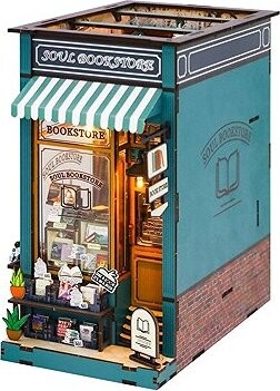 Dvěděti 3D skladačka Zarážka na knihy Kníhkupectvo duše