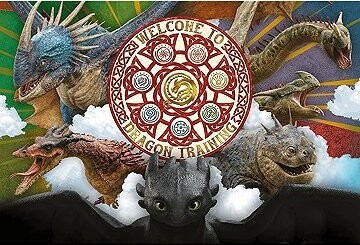 TREFL Puzzle Ako vycvičiť draka: Draky s akciou 100 dielikov