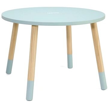 Detský drevený stôl, okrúhly