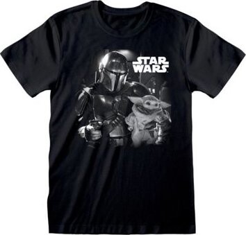 Star Wars The Mandalorian: Photo - pánské tričko vel. 2XL