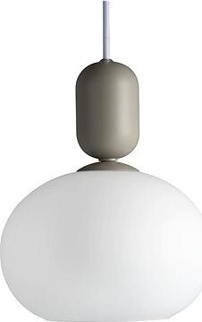Nordlux Notti závesné svietidlo, 200 × 238 mm, E27, sivé