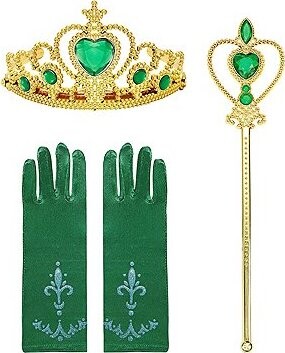 FunCo Anna Frozen kráľovská sada doplnkov s korunkou 3 v 1