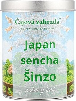 Čajová záhrada – Japan sencha Šinzó v dóze – zelený čaj 90 g
