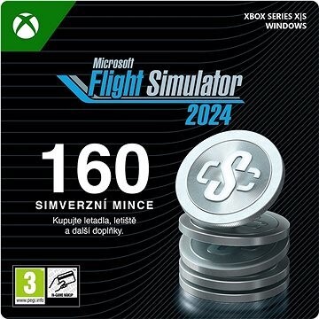 Microsoft Flight Simulator 2024: 160 Simverse Coins – Xbox Series X|S/Windows Digital