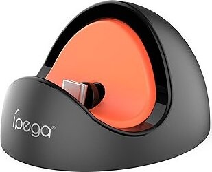 iPega SW2041 Mini Nabíjací dok pre Nintendo Switch 2 Black/Red