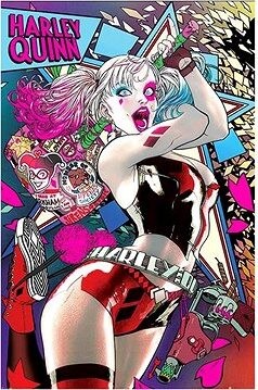 DC Comics Batman Harley Quinn Neon