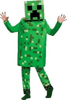 FunCo Detský kostým Minecraft Creeper 104 – 116 S