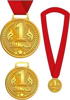 GUIRCA Medaila champion zlatá