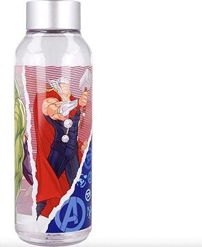 Avengers Comic – fľaša na pitie, 660 ml, Tritan