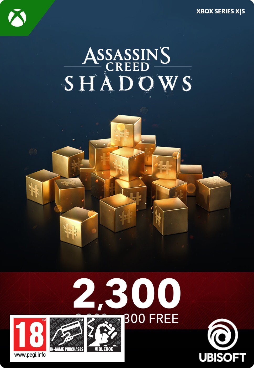 Assassins Creed Shadows: 2300 Helix Pack – Xbox Series X|S Digital