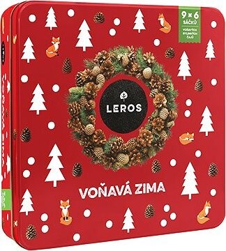 Leros Voňavá zima 9 × 6 sáčkov