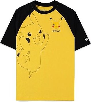 Pokémon – Pikachu Black and Yellow – tričko S