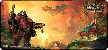 World of Warcraft – Pandaren With Lanterns – Podložka pod myš a klávesnicu