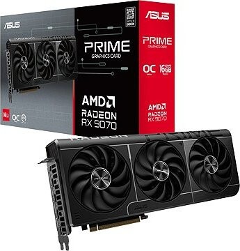 ASUS PRIME Radeon RX 9070 16G OC EVO