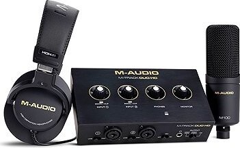 M-Audio M-Track DUO HD producer pack