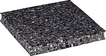 XAVAX protišmykové podložky s tlmením vibrácií 10 × 10 × 1,5 cm, 4 ks v balení