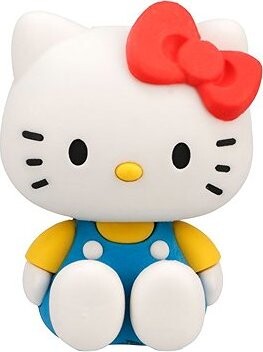 Hello Kitty: Kitty with bow – figúrka gumová