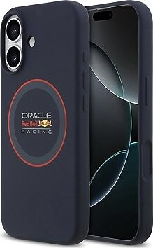 Red Bull Silicone Red Ring MagSafe Zadný Kryt na iPhone 17 Navy