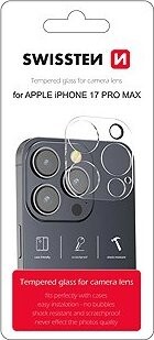 Swissten ochranné sklo na šošovky fotoaparátu pre Apple iPhone 17 Pro Max