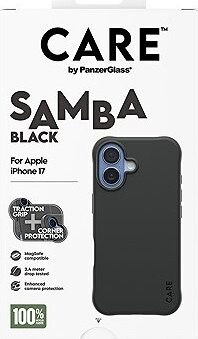 PanzerGlass CARE kryt Apple iPhone 17 MagSafe Samba Black