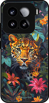 iSaprio Lesklý kryt Flower Jaguar Xiaomi 15