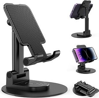 Choetech 360 Degree Rotation Desktop Mobile/ipad stand-Black