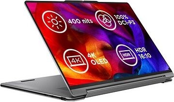 Lenovo Yoga 9 2-in-1 14IMH9 Luna Grey celokovový + myš + pouzdro Lenovo + stylus Lenovo