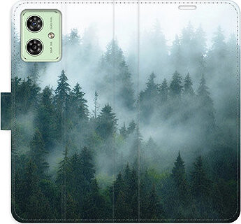 iSaprio Flip puzdro Dark Forest pre Motorola Moto G54 5G/G54 5G Power Edition
