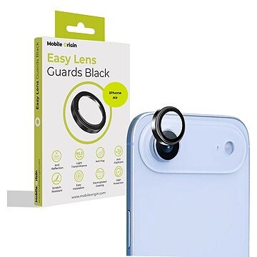 Mobile Origin Easy Lens Guards, black - iPhone Air