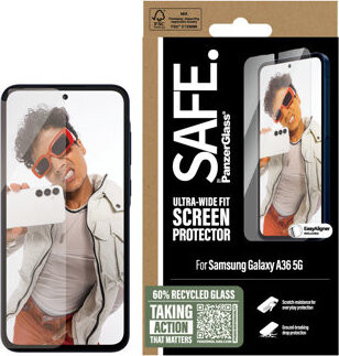 PanzerGlass SAFE Samsung Galaxy A36 5G s inštalačným rámikom