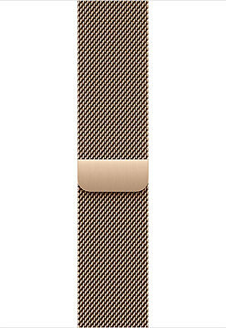 Apple Watch 46 mm zlatý milánsky – S/M