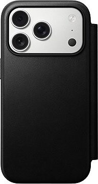 Nomad Modern Leather Folio Black iPhone 17 Pro