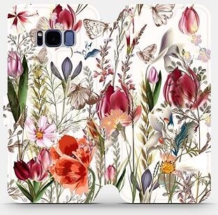 Flip puzdro na mobil Samsung Galaxy S8 – MP01S Rozkvitnutá lúka