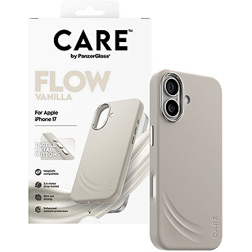 PanzerGlass CARE kryt Apple iPhone 17 Flow MagSafe Vanilla