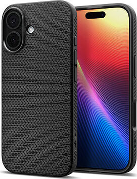 Spigen Liquid Air Matte Black iPhone 17