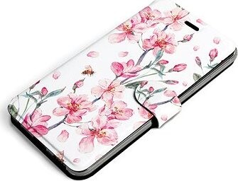 Mobiwear Flip puzdro pre Apple iPhone 13 – M124S Ružové kvety