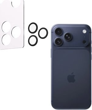 Alzaguard Elite Lens Protector pre iPhone 17 Pro Max čierne s aplikátorom